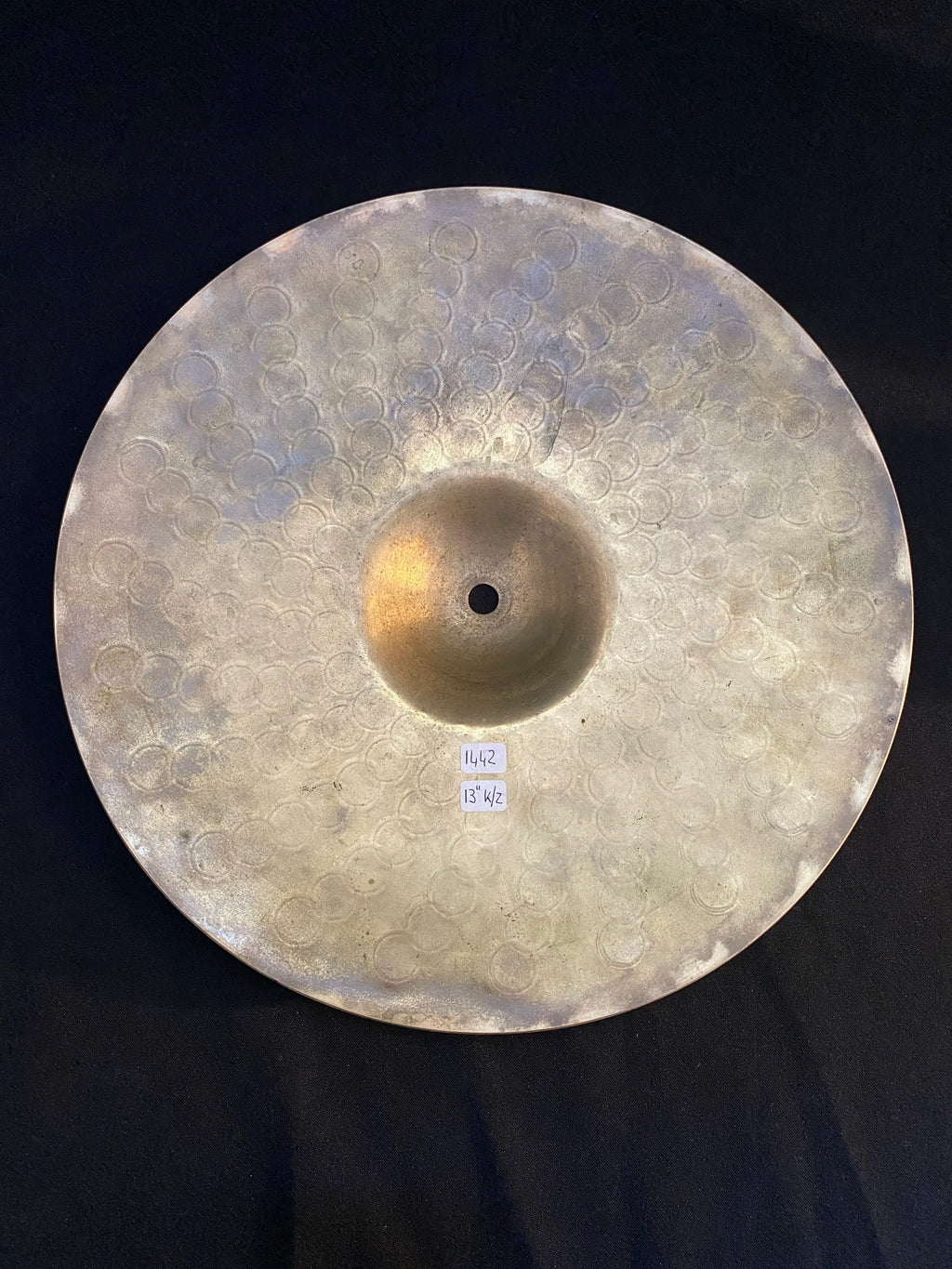 13" Zildjian K/Z Hi-Hat cymbal set 1442 - 855 grams