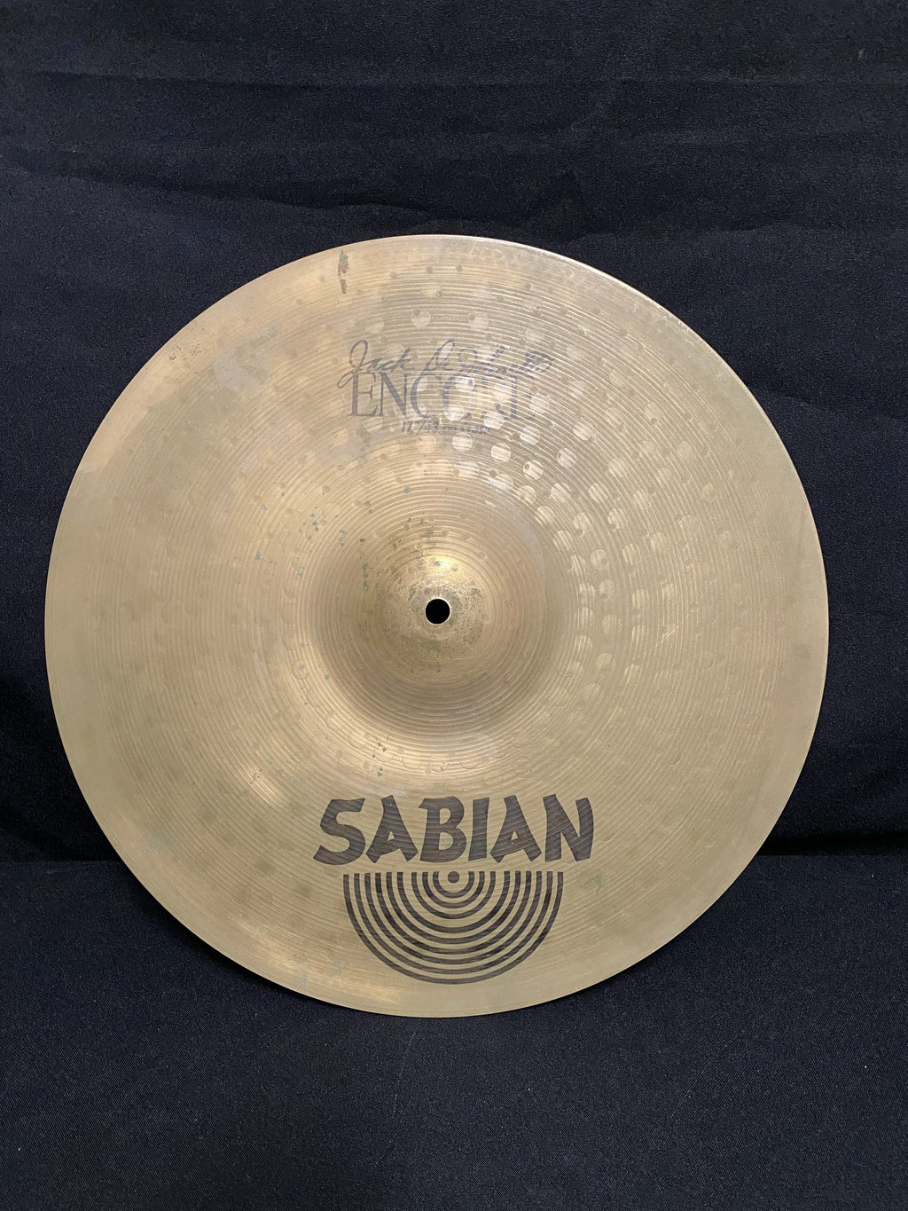 17" Sabian Encore Crash Jack DeJohnette 1076 grams