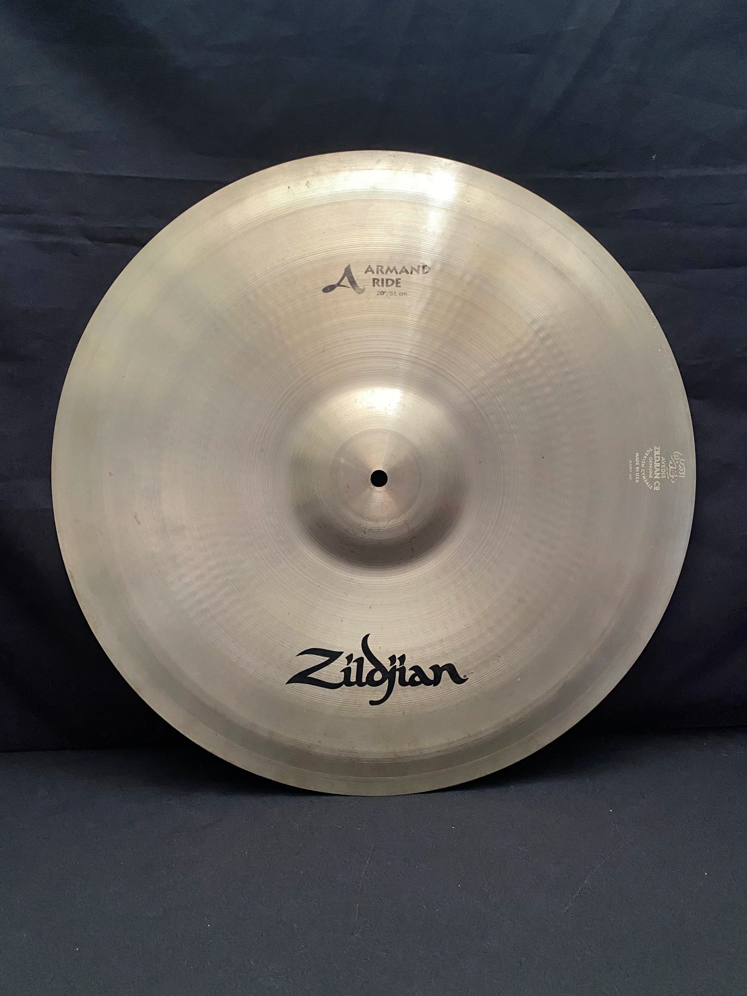 20" Zildjian Armand Ride 2107 grams from 2007-2013