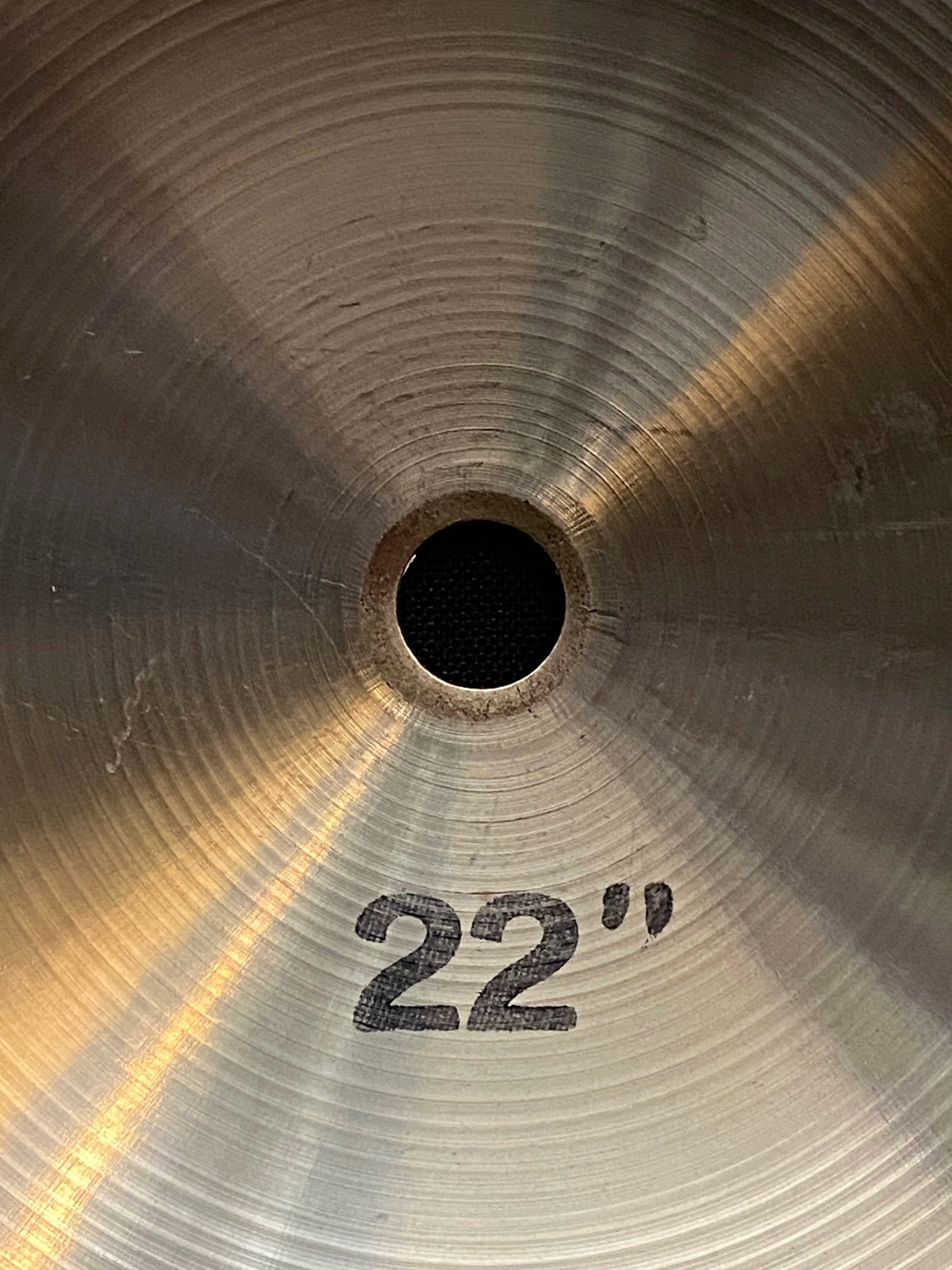 22" Paiste Sound Creation Dark Ride 3166 grams from 1978