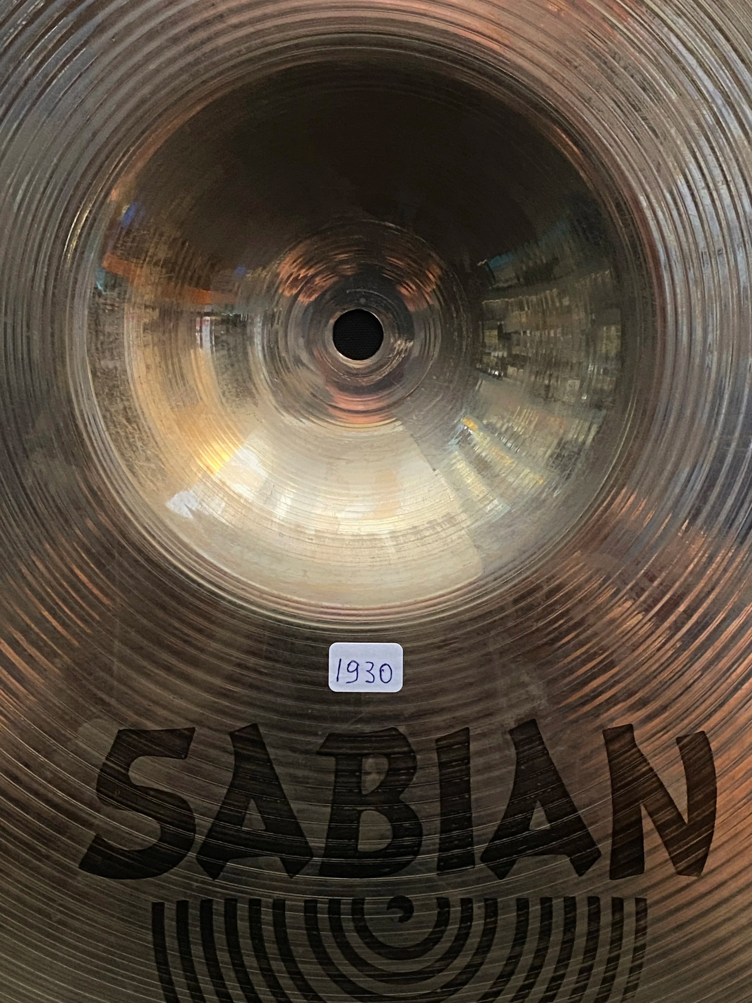 18" Sabian AA Rock Crash 1930 grams