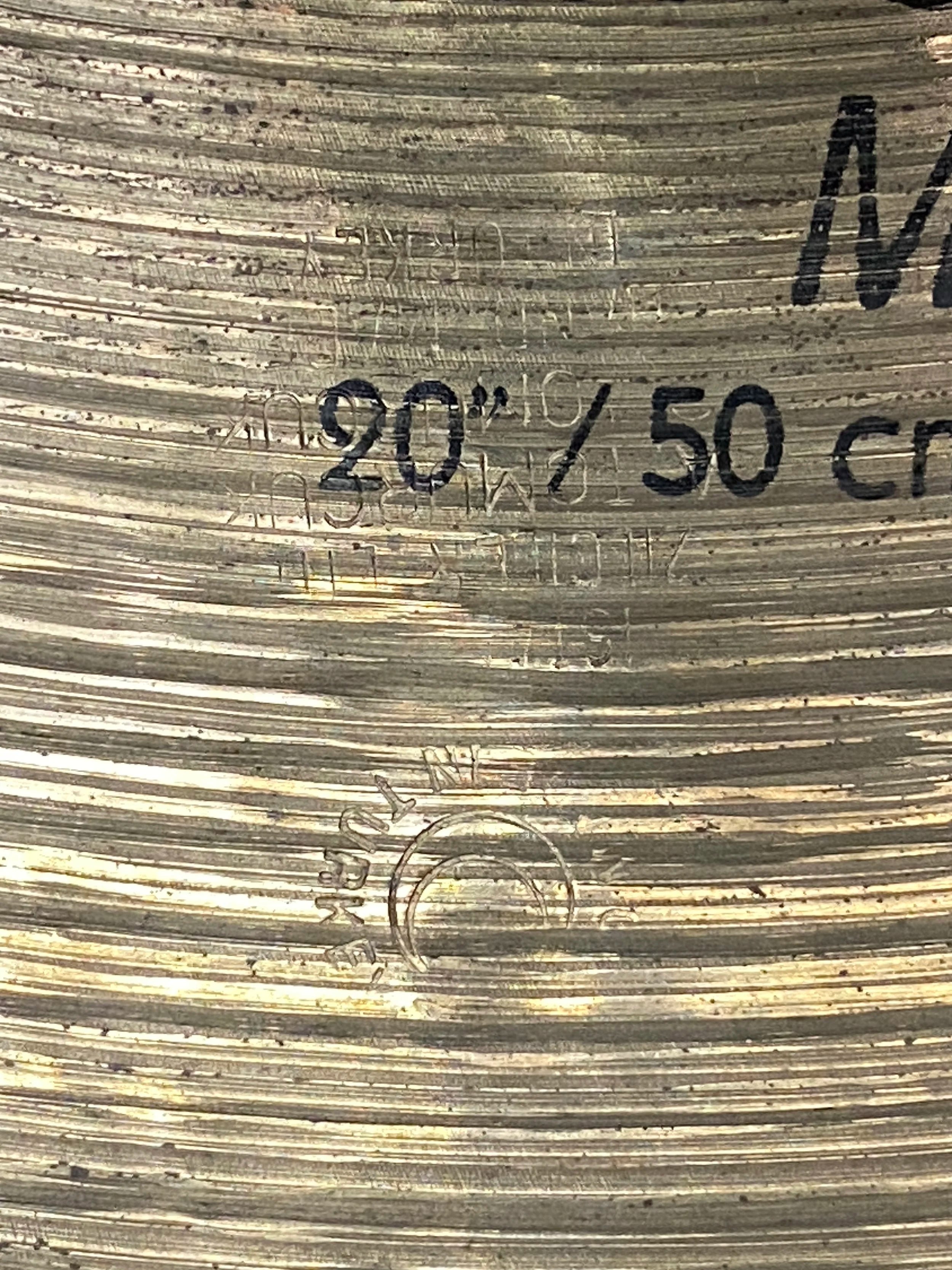 20" Istanbul Agop Traditional Medium Ride 2705 grams