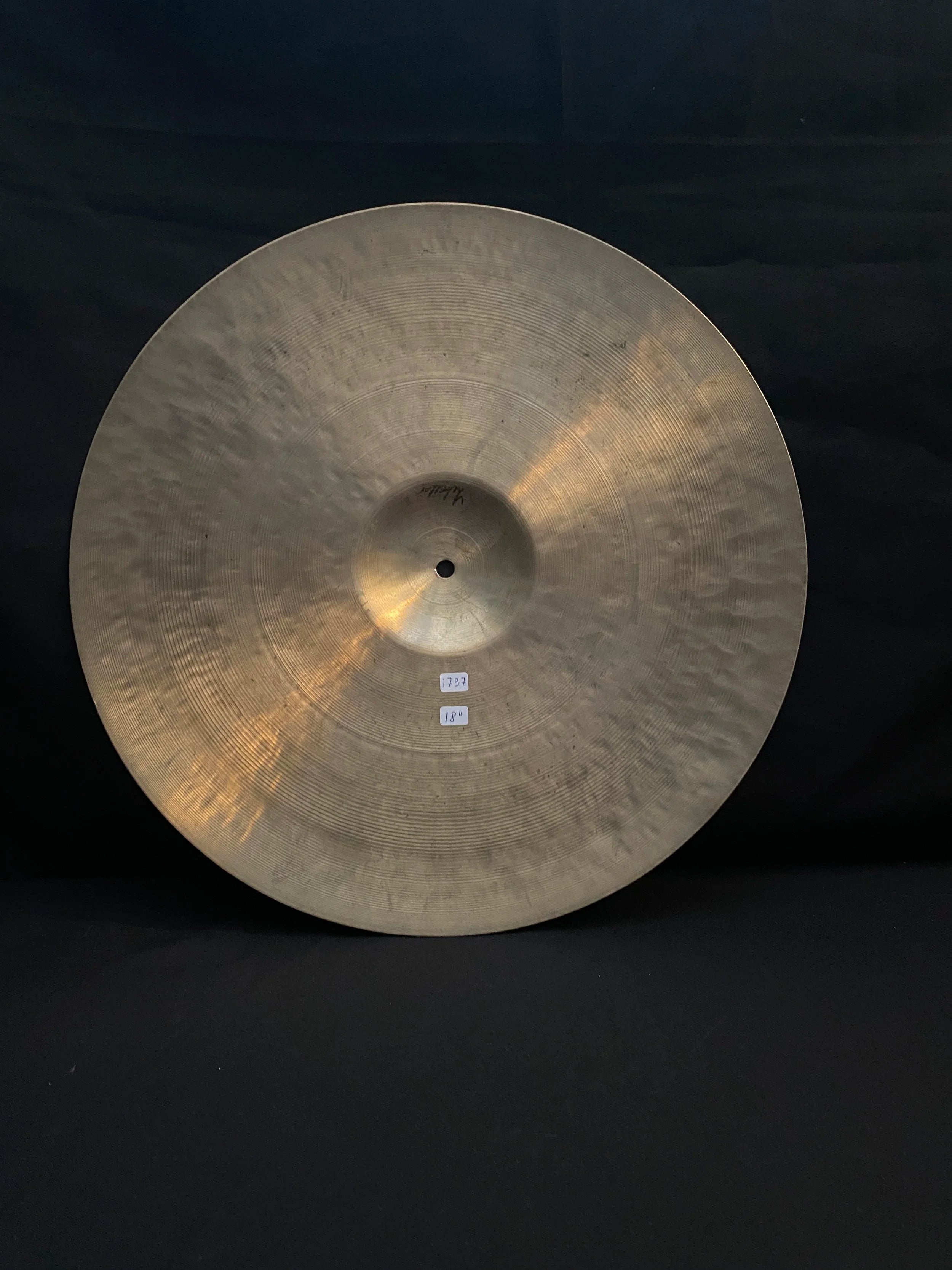 18" Zildjiler Istanbul Mehmet Agop Crash Ride 1797 grams very rare
