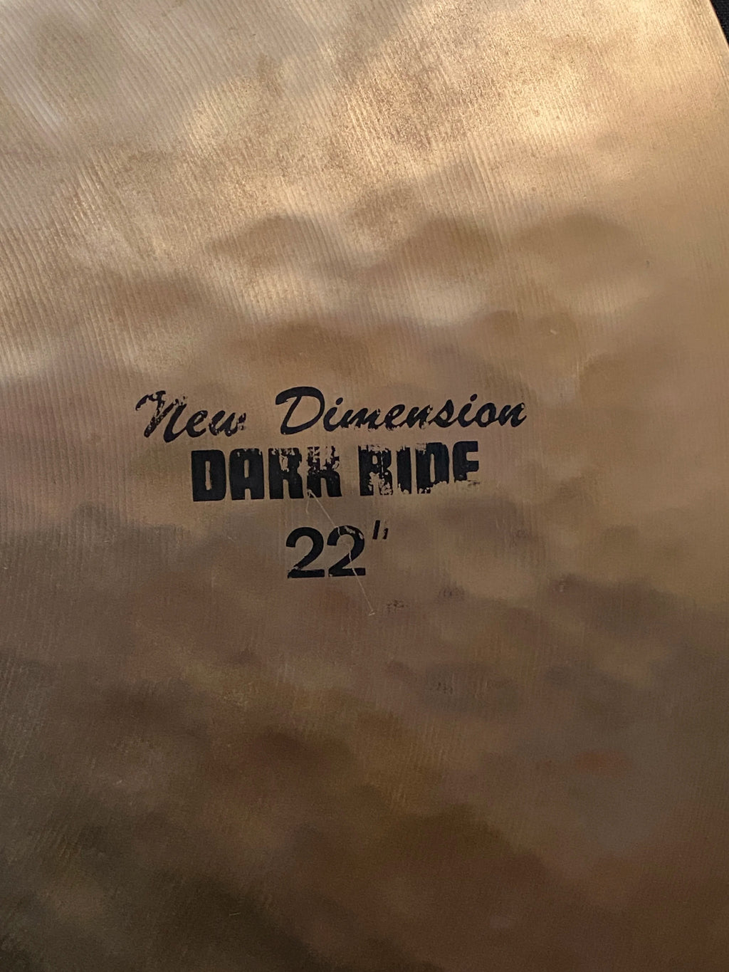 22" Paiste Sound Creation Dark Ride New Dimension 3113 grams from 1985