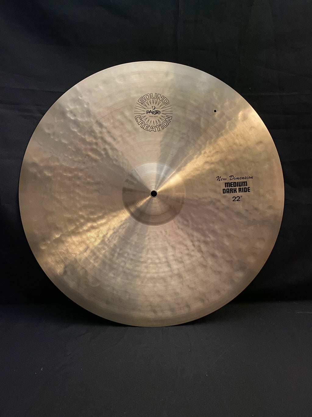 22" Paiste Sound Creation Dark Ride New Dimension 2951 grams from 1984