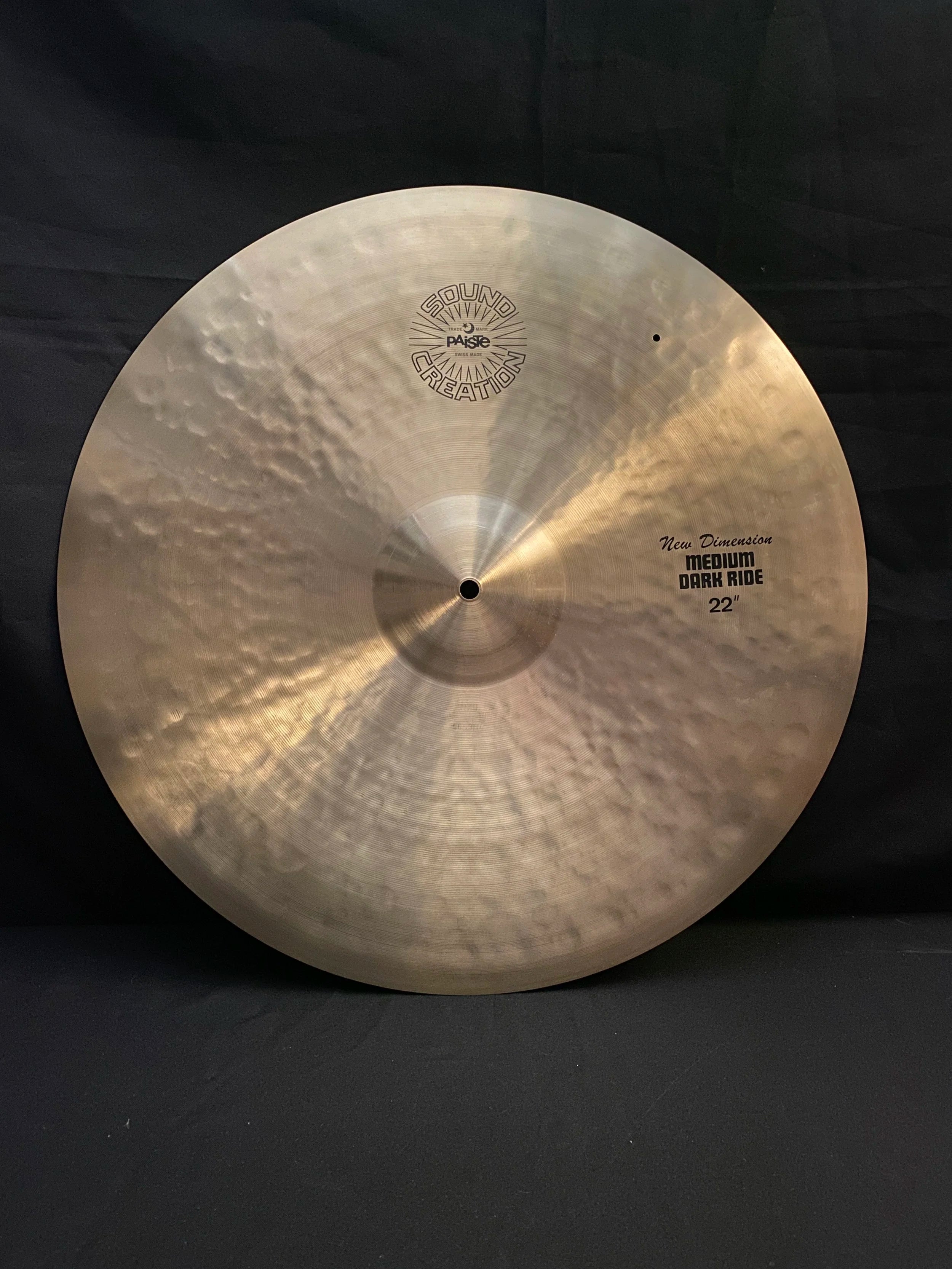 22" Paiste Sound Creation Dark Ride New Dimension 2951 grams from 1984