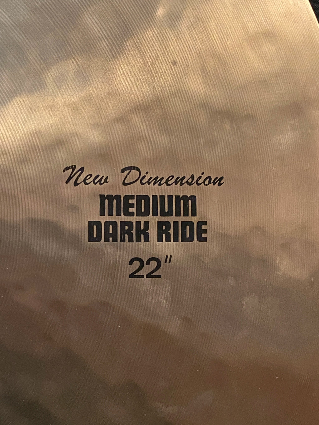 22" Paiste Sound Creation Dark Ride New Dimension 2951 grams from 1984