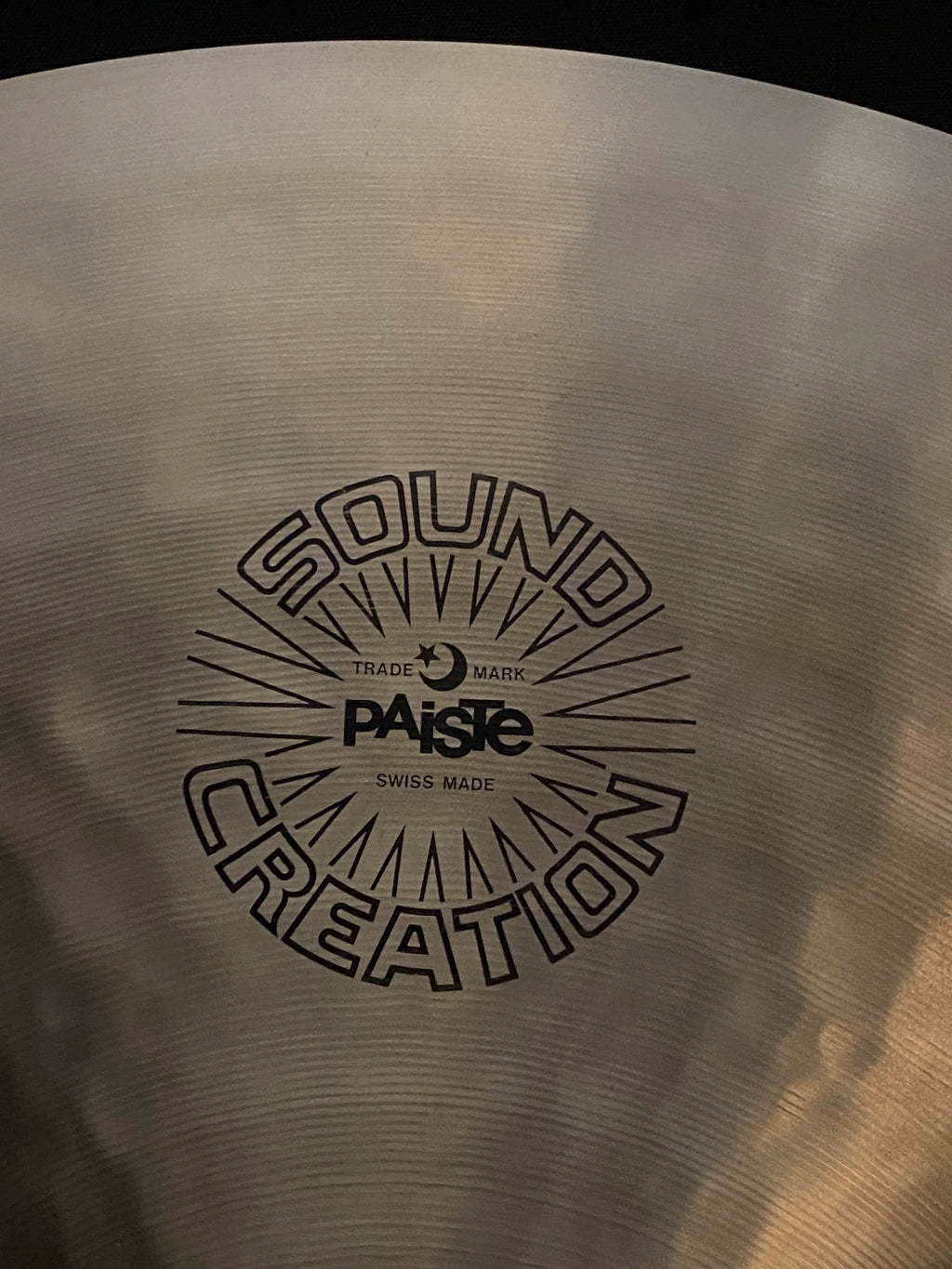 22" Paiste Sound Creation Dark Ride New Dimension 2951 grams from 1984