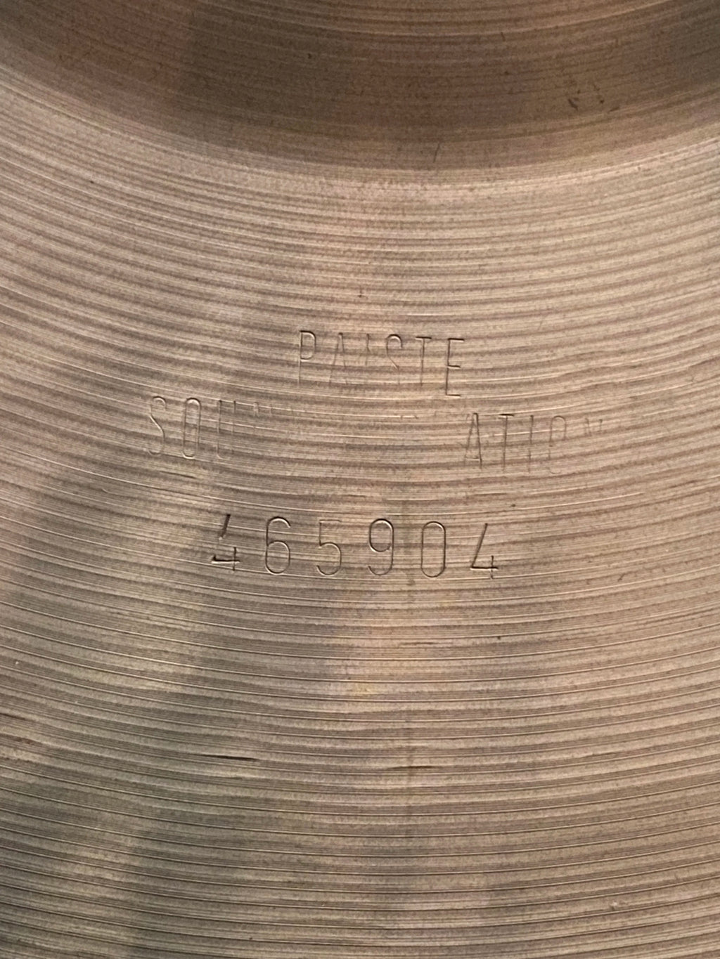 22" Paiste Sound Creation Dark Ride New Dimension 2951 grams from 1984