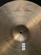 15" Zildjian K Canada Hi-Hat cymbals 1283 - 1248 grams from late 1970's