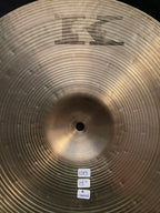 15" Zildjian K Canada Hi-Hat cymbals 1283 - 1248 grams from late 1970's