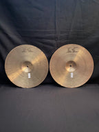 15" Zildjian K Canada Hi-Hat cymbals 1283 - 1248 grams from late 1970's