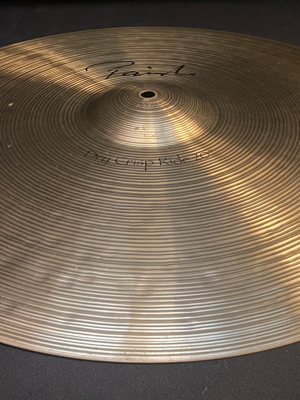 20" Paiste Signature Dry Crisp Ride 2278 grams from 1992