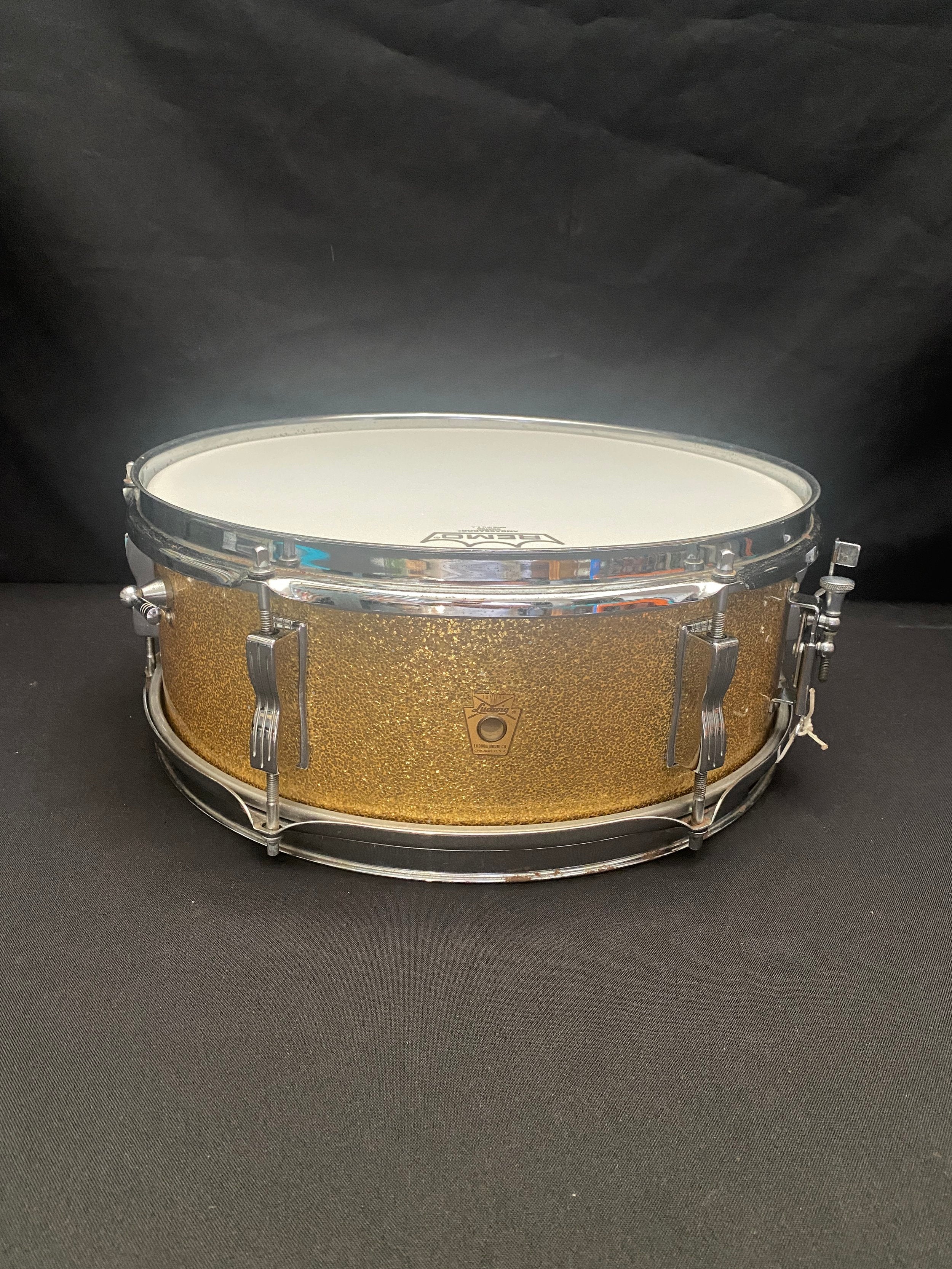 Ludwig Pioneer 14" x 5" Snare Drum 1966 - Silver (Ginger) Sparkle