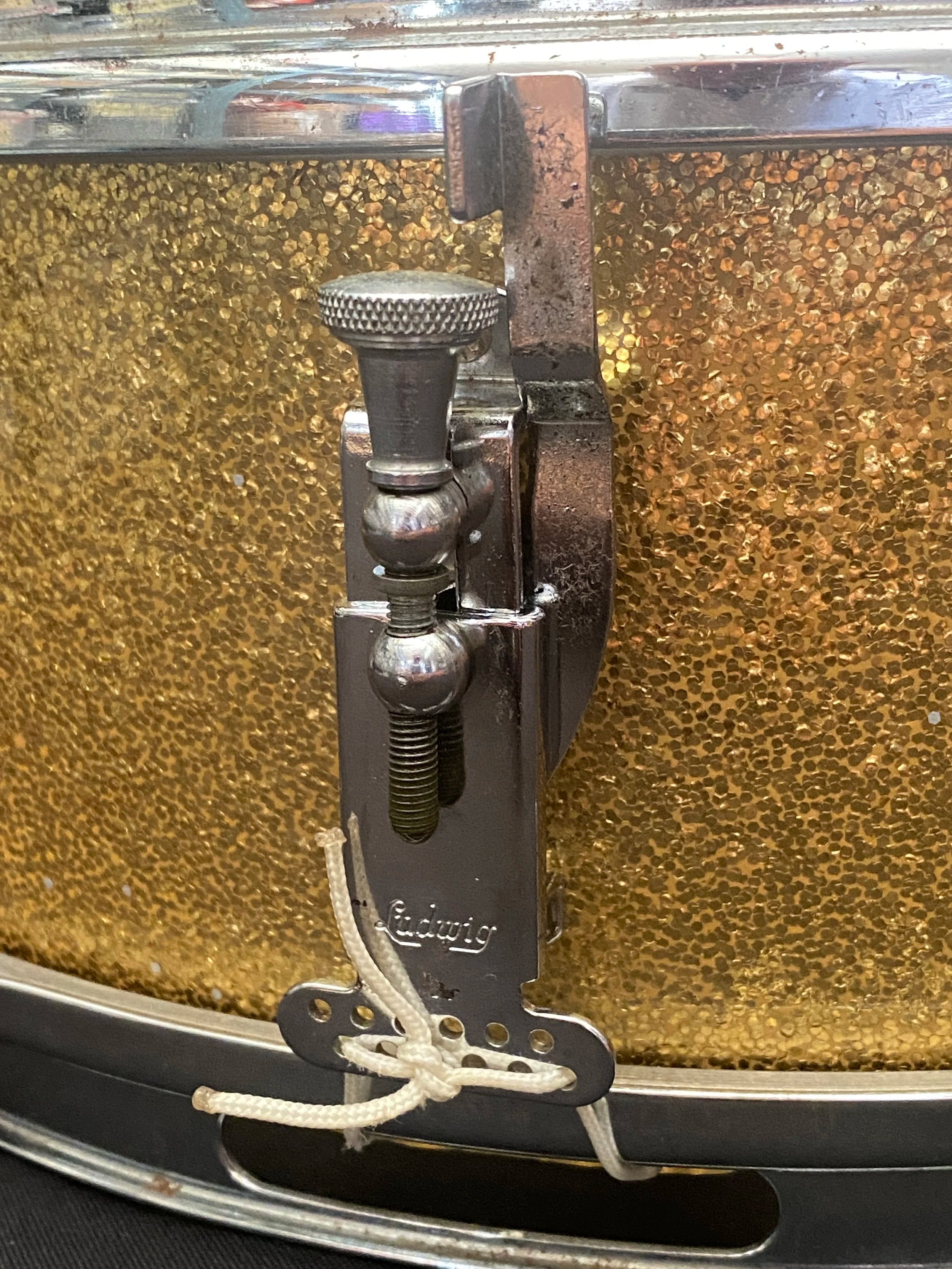 Ludwig Pioneer 14" x 5" Snare Drum 1966 - Silver (Ginger) Sparkle