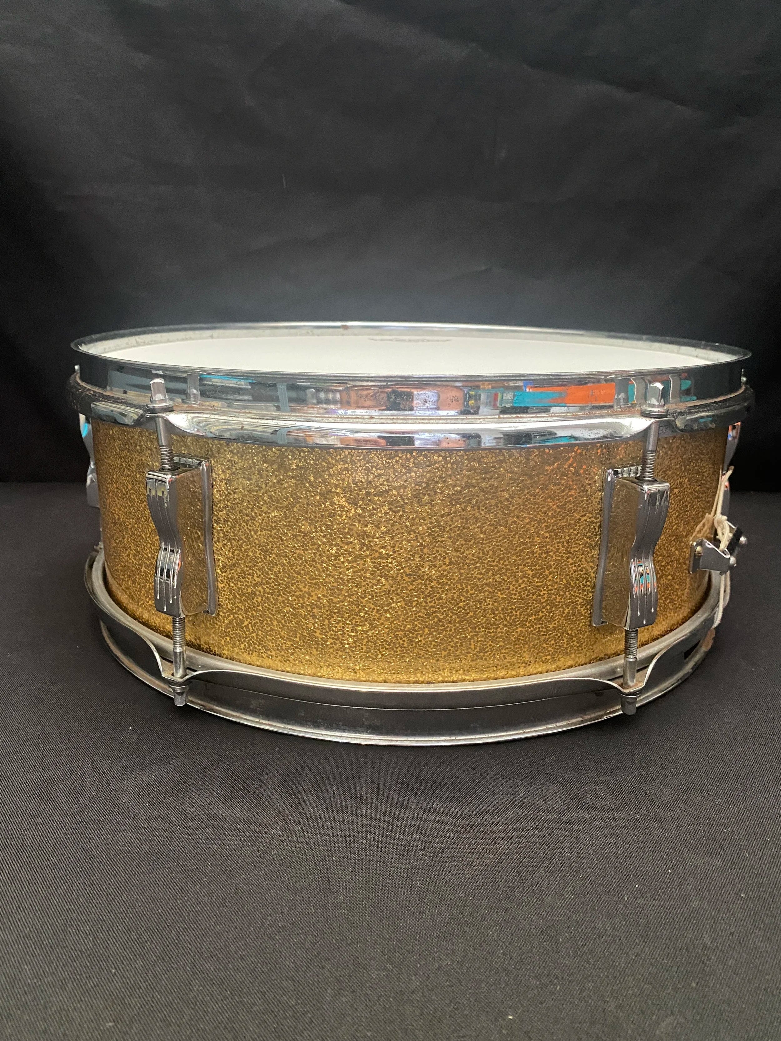 Ludwig Pioneer 14" x 5" Snare Drum 1966 - Silver (Ginger) Sparkle