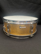 Ludwig Pioneer 14" x 5" Snare Drum 1966 - Silver (Ginger) Sparkle