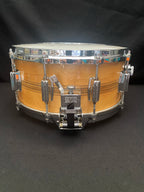 1980's Tama Superstar Mastercraft AW-456 Birch Artwood 14" x 6,5" Snare Drum​ with Roller-Action Strainer.