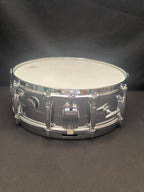 Gretsch 4165 COB Brass Shell 14" x 5" snare drum 1975 Stop Sign badge