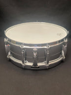 Gretsch 4165 COB Brass Shell 14" x 5" snare drum 1975 Stop Sign badge