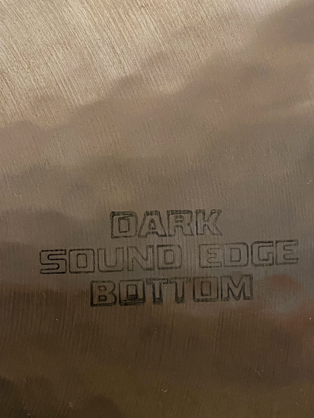 14" Paiste Sound Creation Dark Sound Edge Hi-Hat 1266 - 1133 grams from 1978