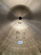14" Paiste Sound Creation Dark Sound Edge Hi-Hat 1266 - 1133 grams from 1978