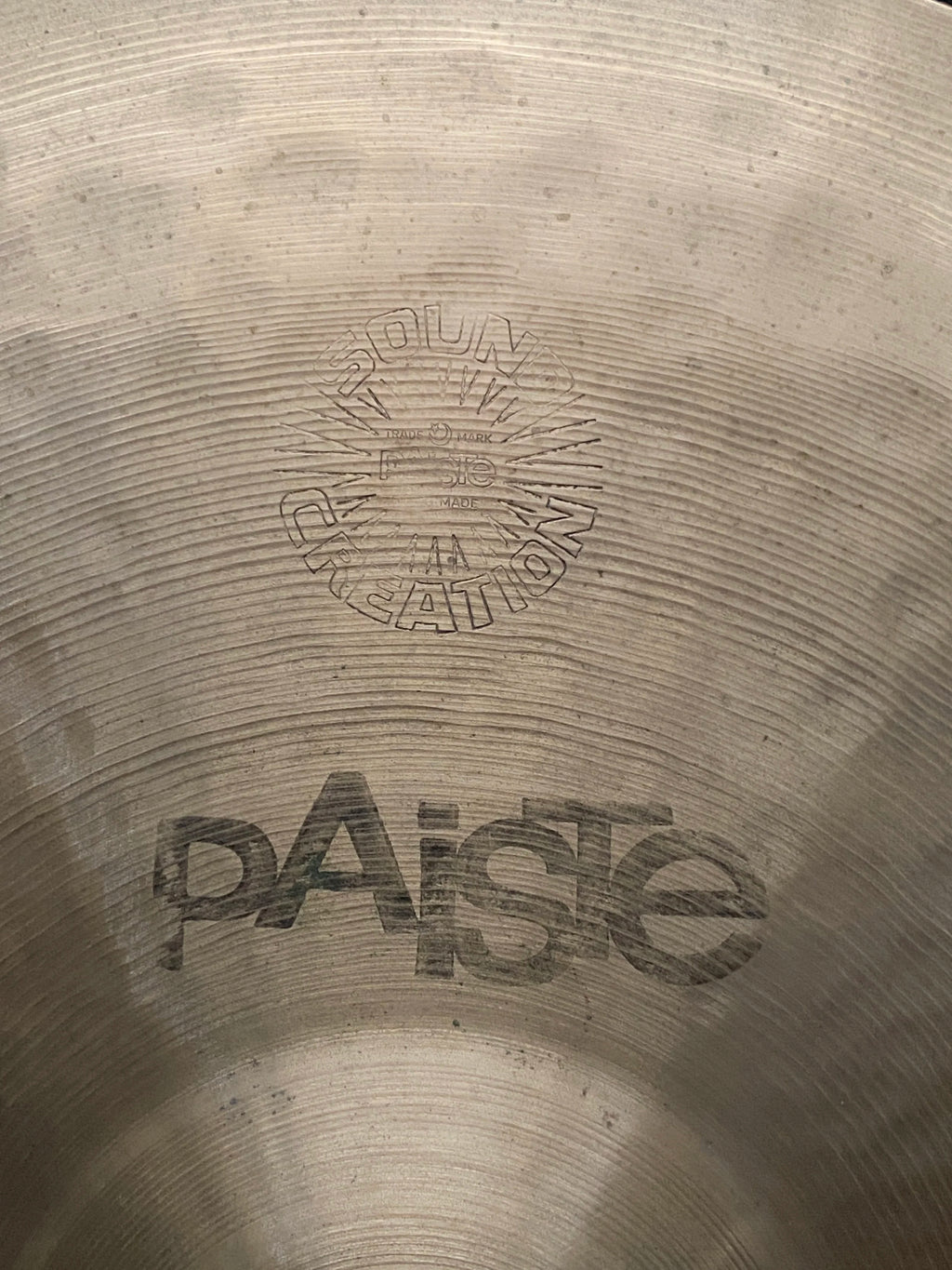 14" Paiste Sound Creation Dark Sound Edge Hi-Hat 1266 - 1133 grams from 1978