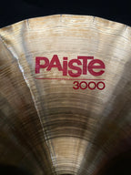 15" Paiste 3000 Sound Edge Hi-Hat 1390 - 1014 grams from 1986