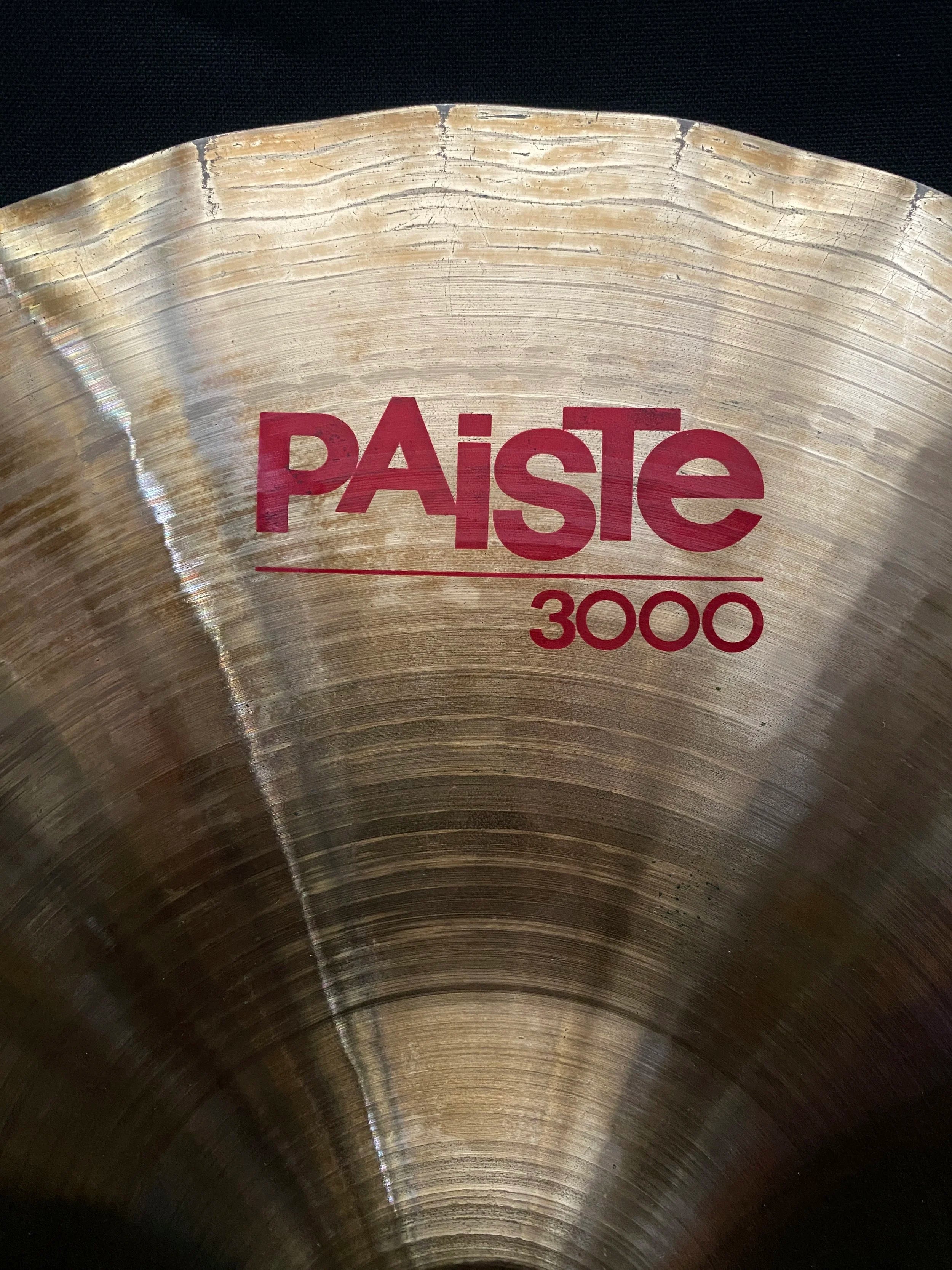 15" Paiste 3000 Sound Edge Hi-Hat 1390 - 1014 grams from 1986