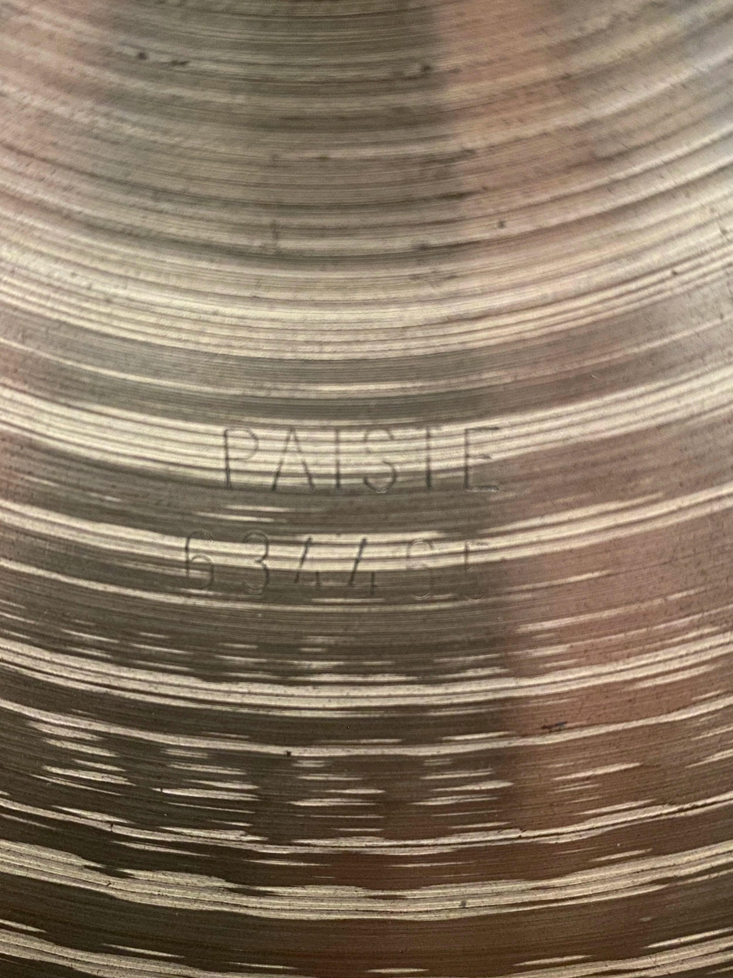 15" Paiste 3000 Sound Edge Hi-Hat 1390 - 1014 grams from 1986