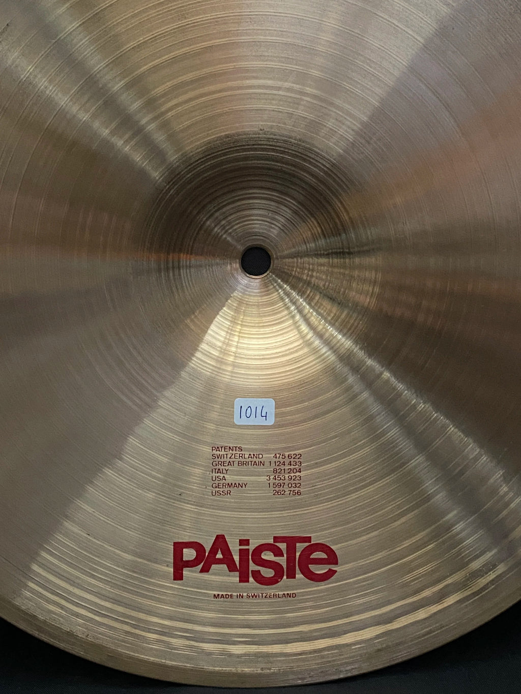 15" Paiste 3000 Sound Edge Hi-Hat 1390 - 1014 grams from 1986