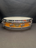 14" x 3,25" Tama AW523 Bird’s Eye Maple Amber Lacquer snare drum from 1989