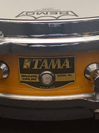14" x 3,25" Tama AW523 Bird’s Eye Maple Amber Lacquer snare drum from 1989