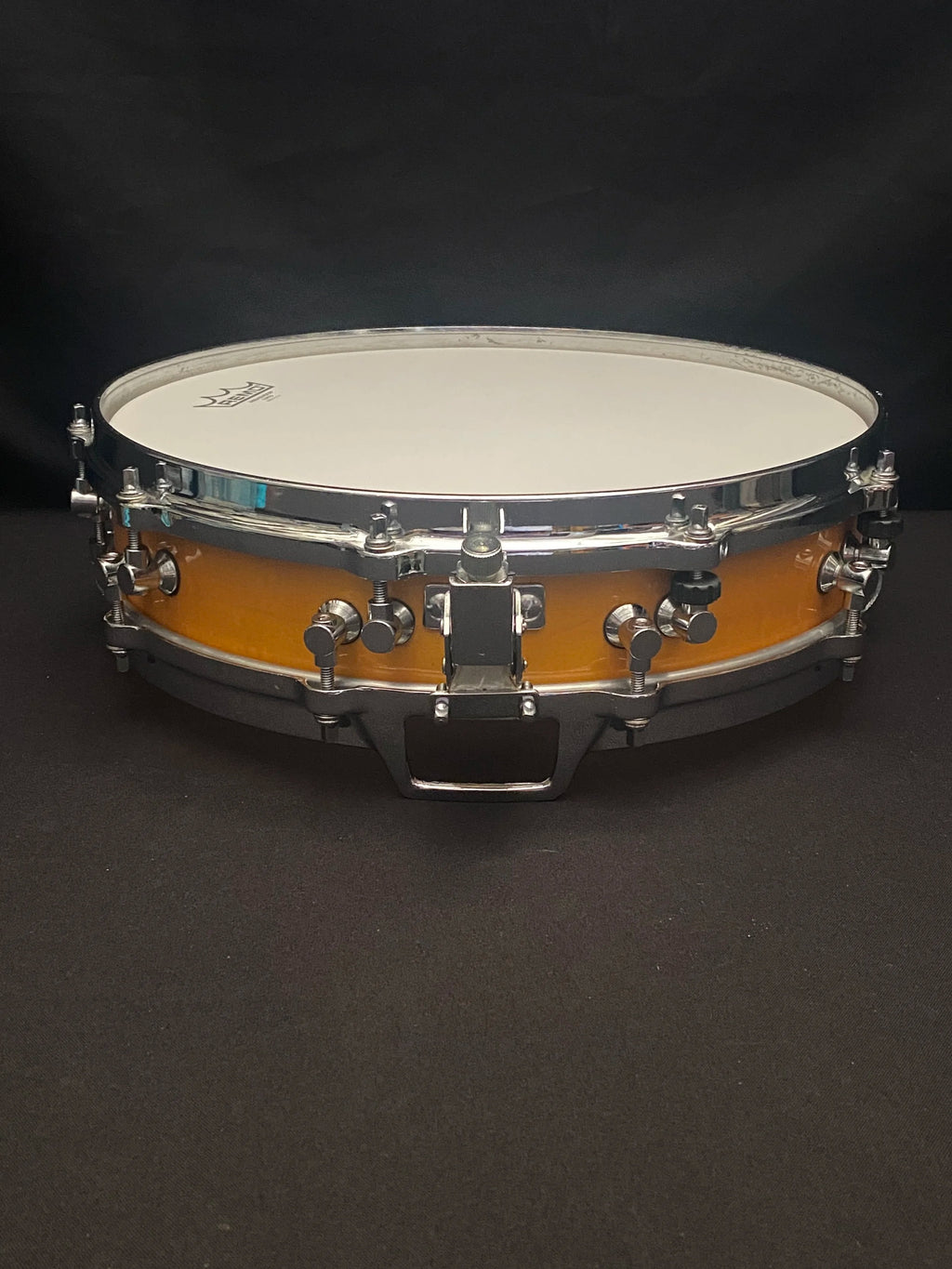 14" x 3,25" Tama AW523 Bird’s Eye Maple Amber Lacquer snare drum from 1989