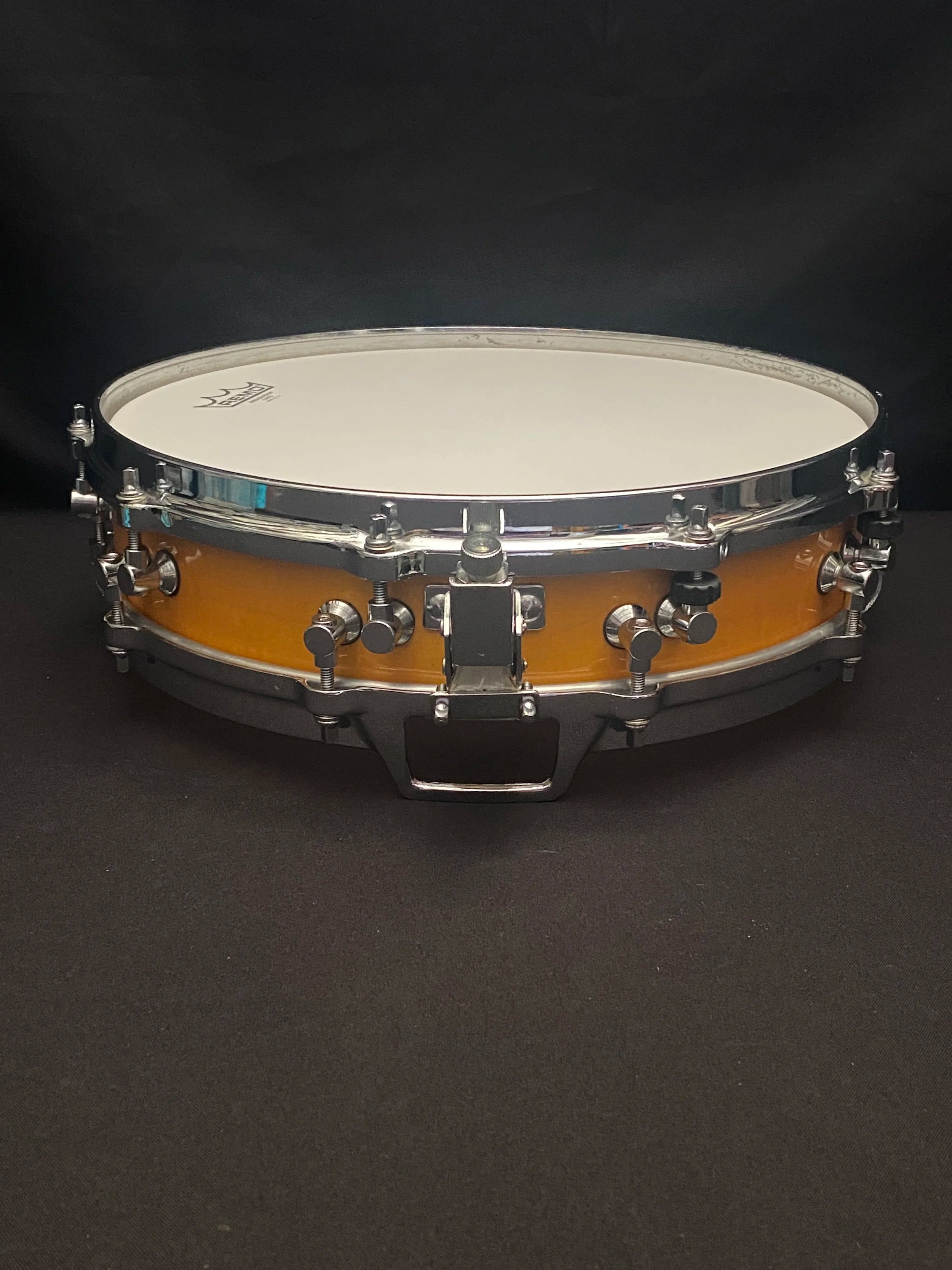 14" x 3,25" Tama AW523 Bird’s Eye Maple Amber Lacquer snare drum from 1989