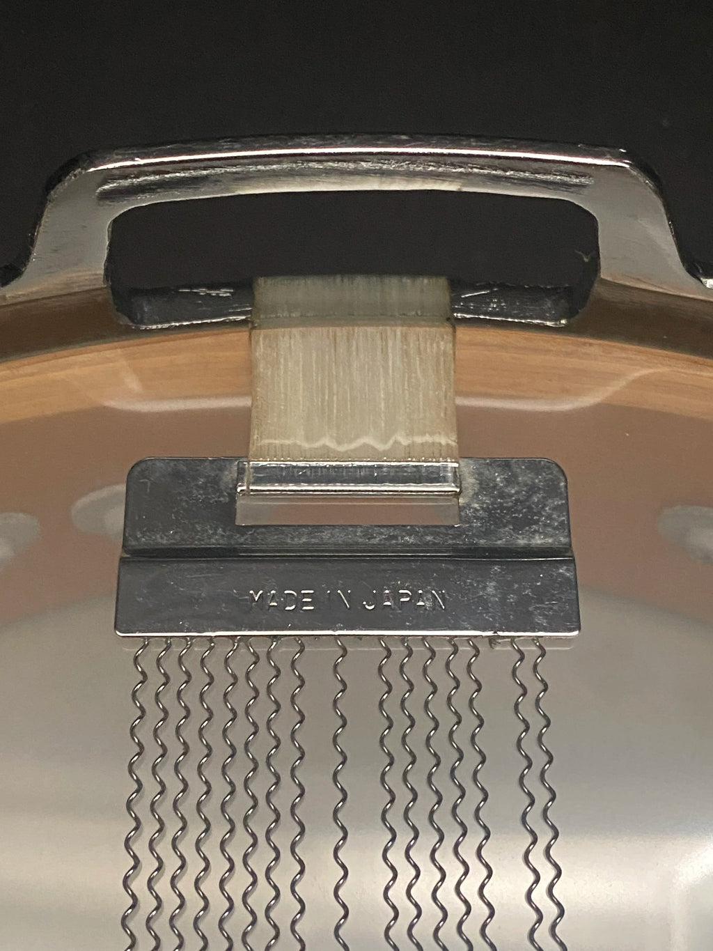 14" x 3,25" Tama AW523 Bird’s Eye Maple Amber Lacquer snare drum from 1989