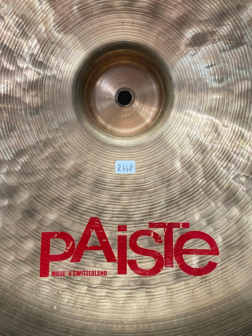 22" Paiste 2002 China 2448 grams from 2005
