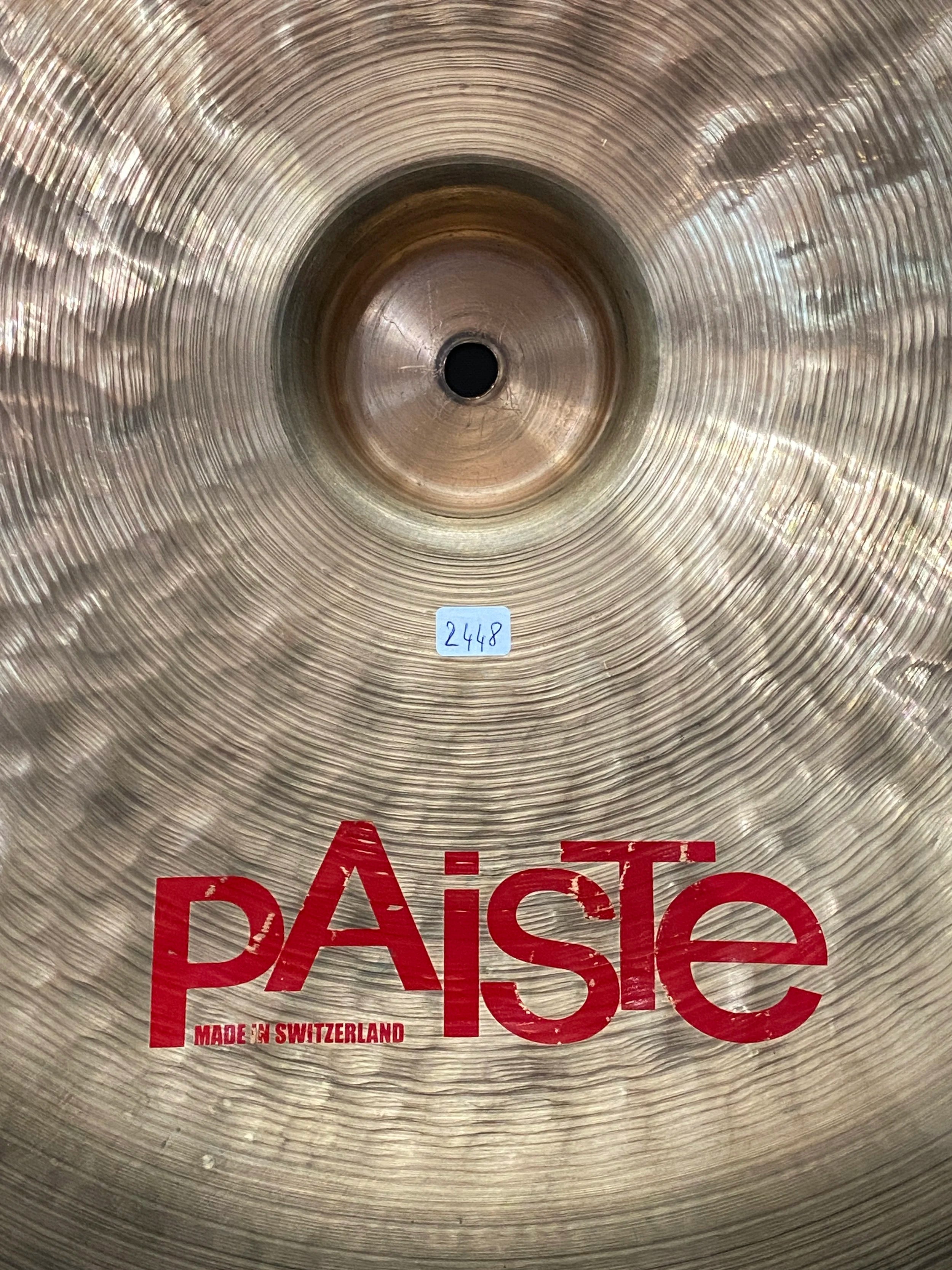 22" Paiste 2002 China 2448 grams from 2005