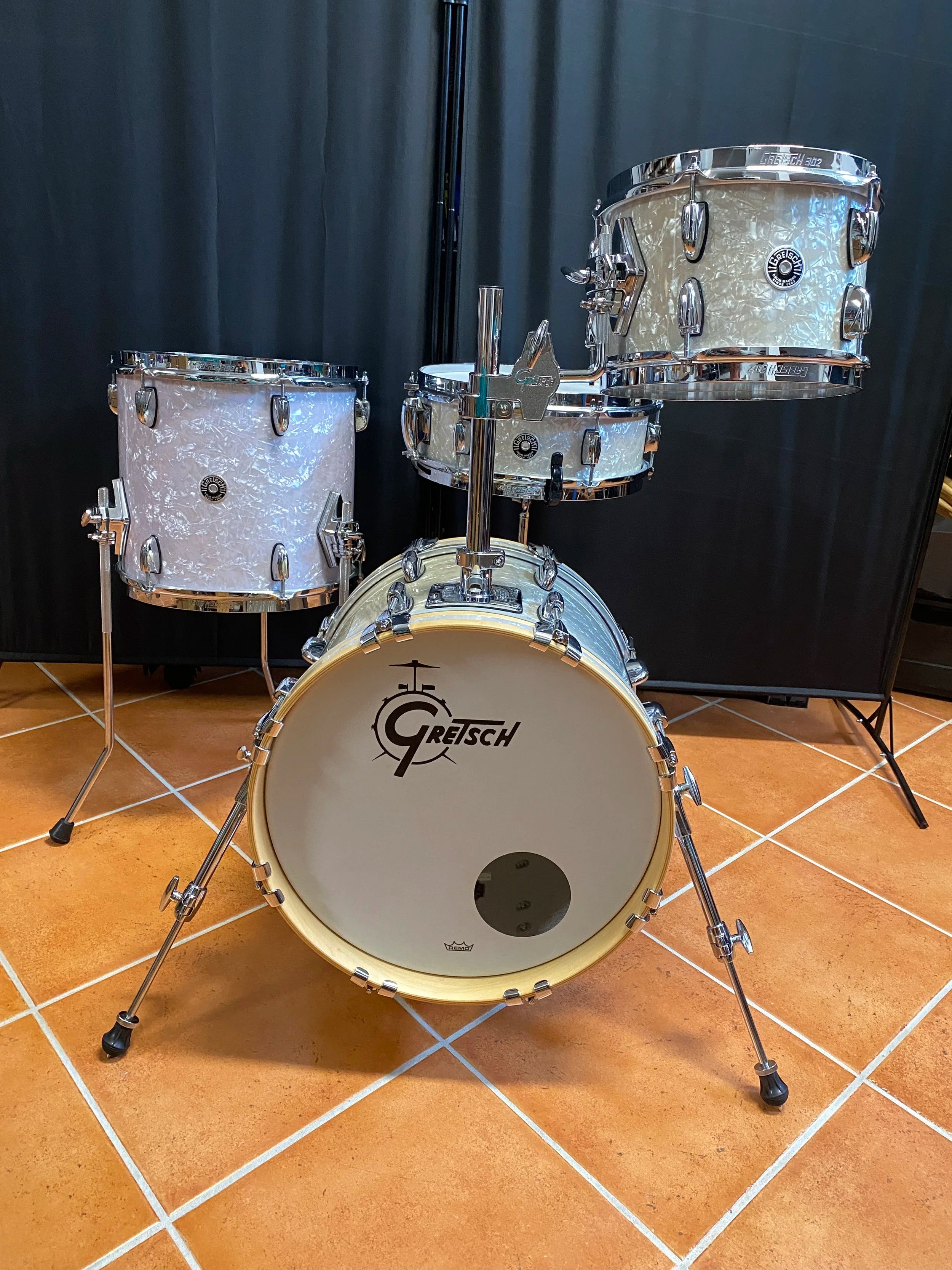 Gretsch Brooklyn Micro drumkit 16" - 10" - 13" - snare 13" x 4,5"