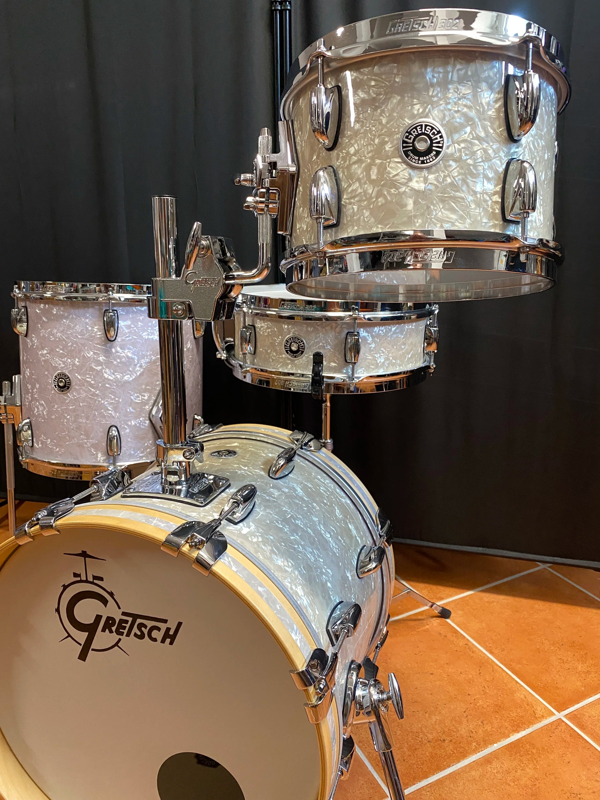 Gretsch Brooklyn Micro drumkit 16" - 10" - 13" - snare 13" x 4,5"