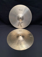 14" Zildjian K Hi Hats 1296- 1034 grams