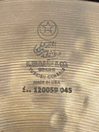 14" Zildjian K Hi Hats 1296- 1034 grams
