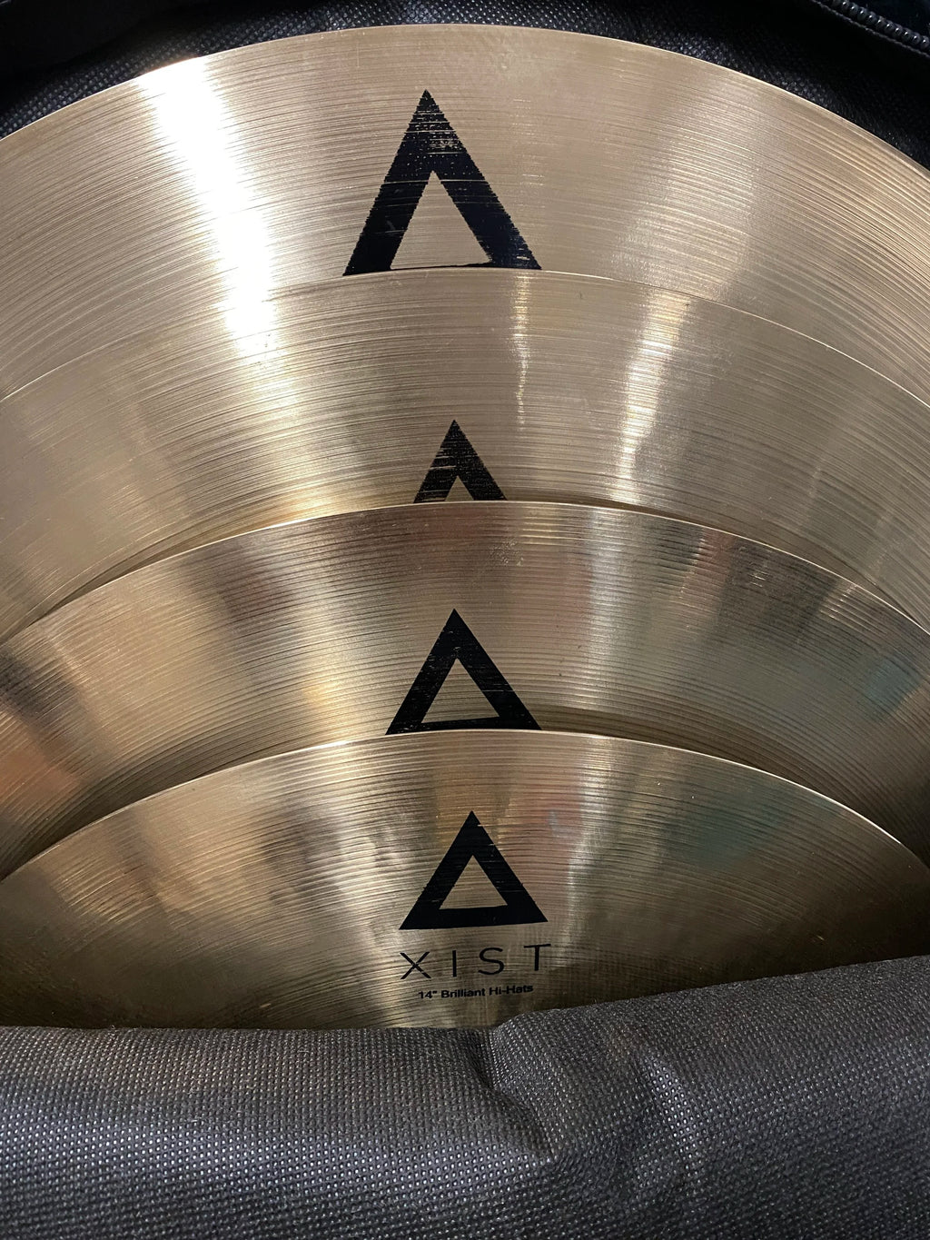 14" Istanbul Agop XIST Brilliant Hi-Hats 1189 - 967 grams