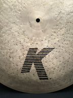 20" Zildjian K Custom Flat Top Ride cymbal 2199 grams