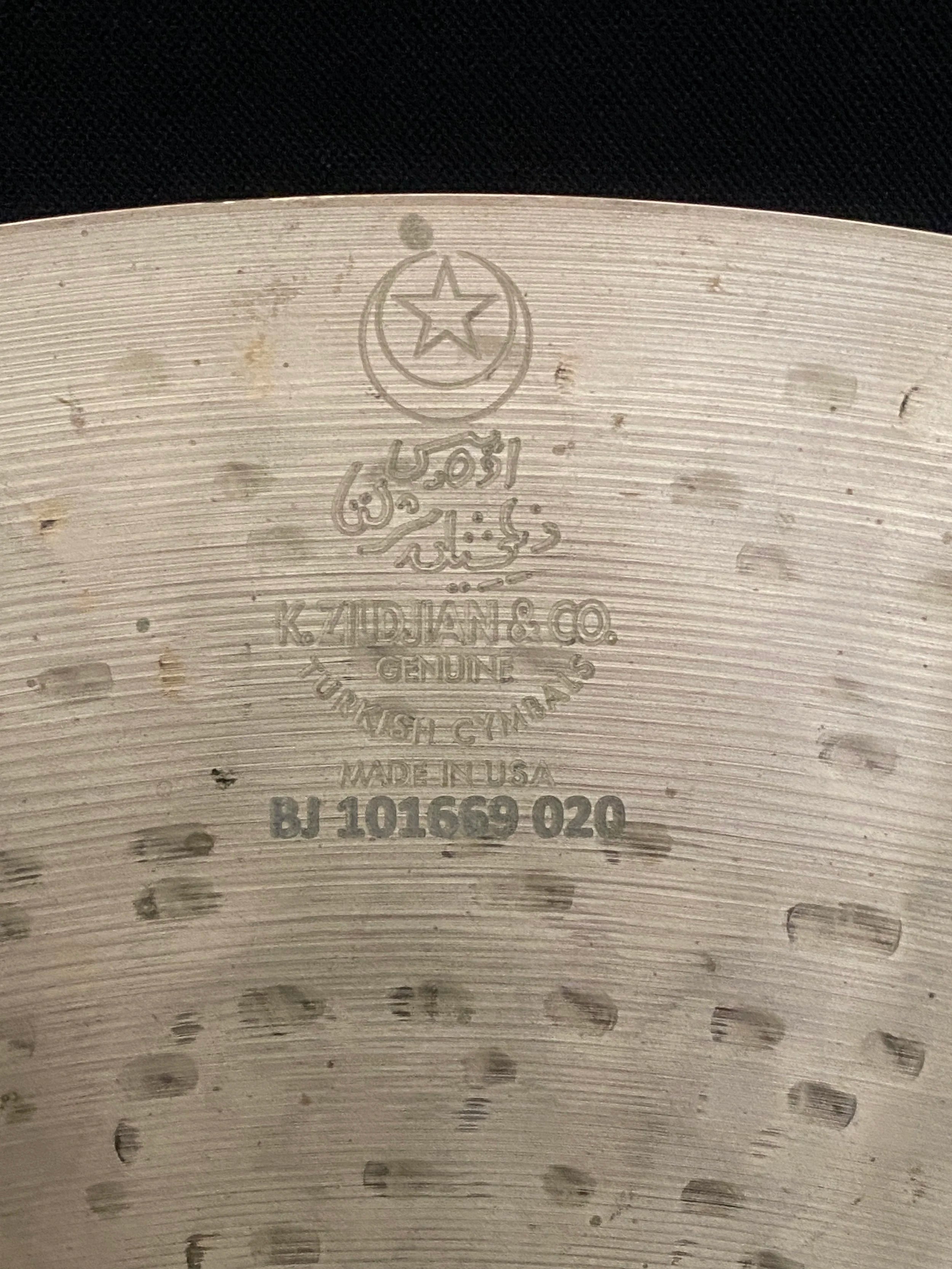 20" Zildjian K Custom Flat Top Ride cymbal 2199 grams