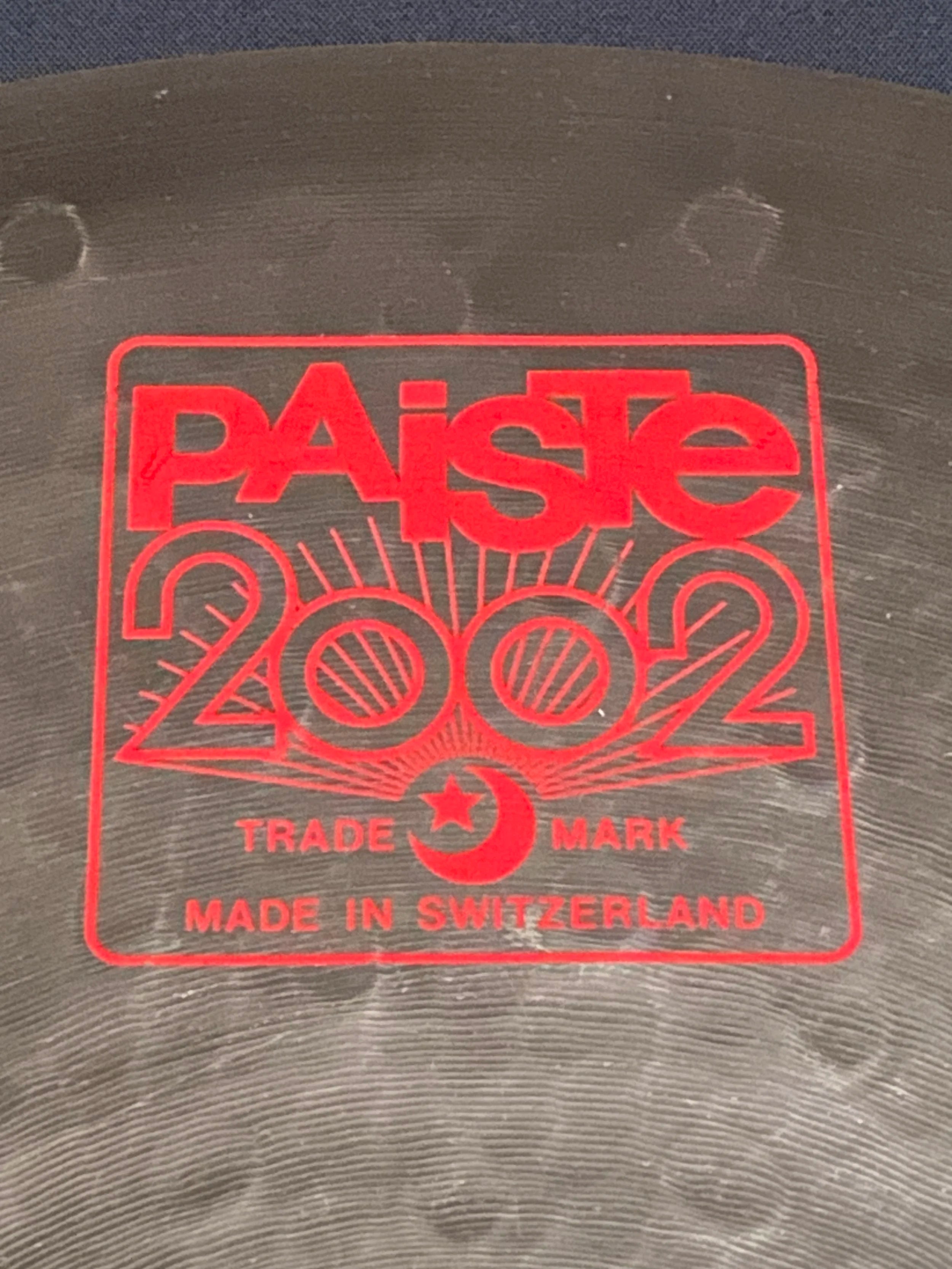 20" Paiste 2002 Wild Ride 2540 grams from 2007