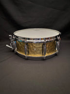 Gretsch Full Range Hammered Brass 14" x 5" Snare Drum