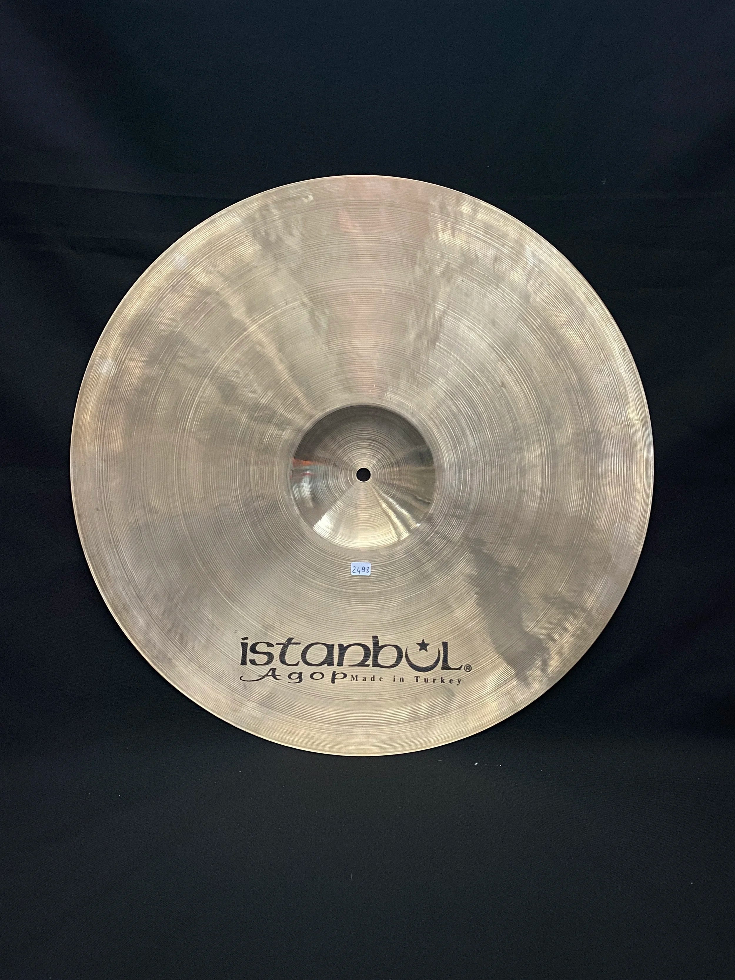 20" Istanbul Agop XIST Brilliant Ride 2493 grams
