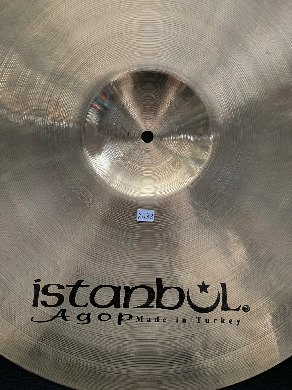 20" Istanbul Agop XIST Brilliant Ride 2493 grams