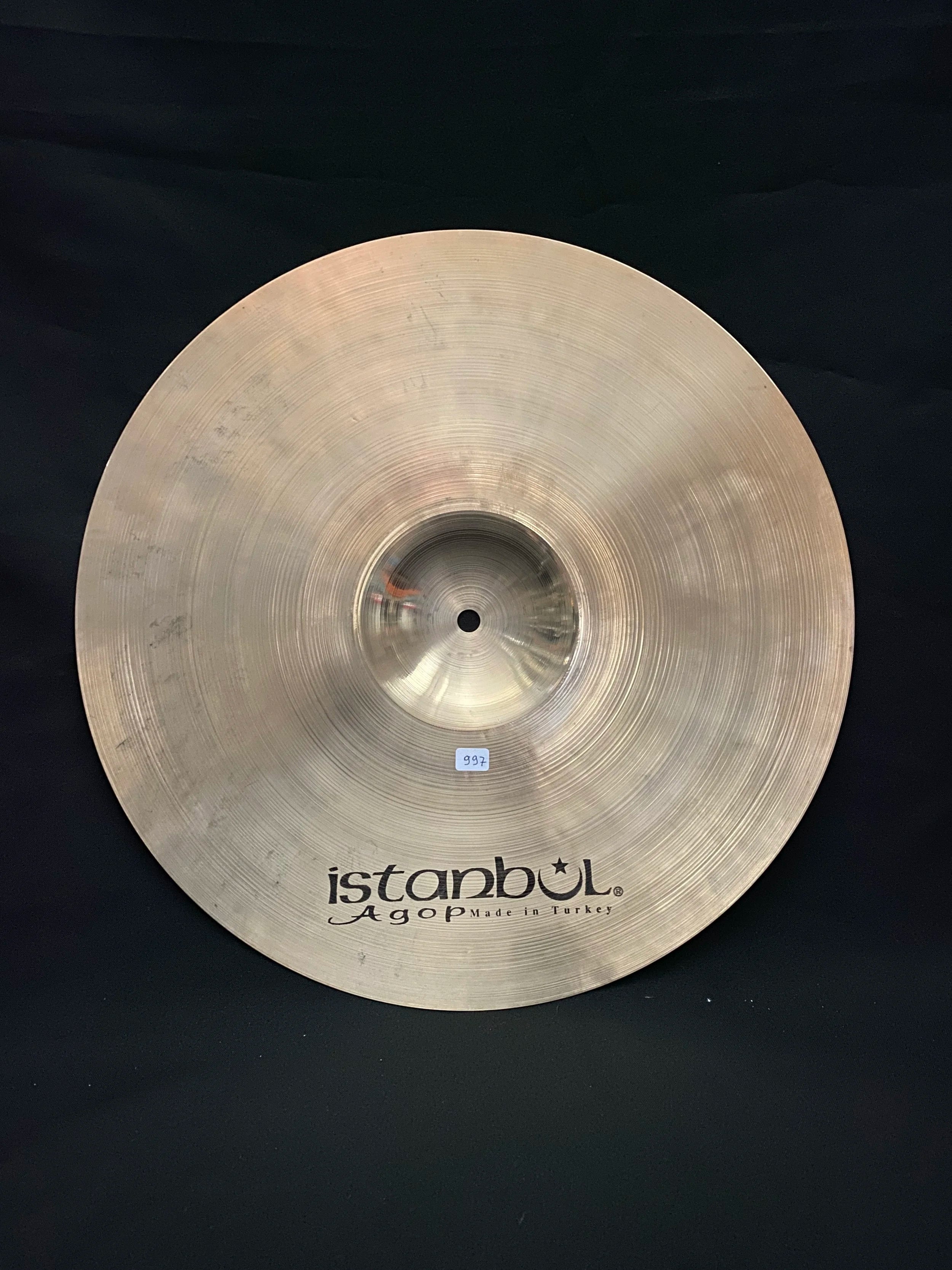 16" Istanbul Agop XIST Brilliant Crash 997 grams